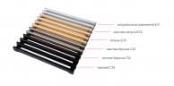 Mohlenhoff DR 15.180-EV1 Верхняя декоративная решетка, В=180 мм, H=15 мм, цвет натуральный алюминий