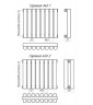 Трубчатый радиатор отопления КЗТО Гармония А40 1-1000-23