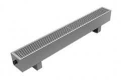 Конвектор напольного и настенного монтажа Varmann Ntherm MiniKon MKFV 80.185.1300 RAL1012 L ширина 185 мм, высота 80 мм, длина 1300 мм