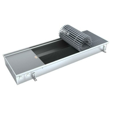 Внутрипольный конвектор EK KC.100.403.2750 с естественной конвекцией, высота 100 мм, ширина 403 мм, длина 2750 мм