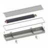 Внутрипольный конвектор Itermic ittz.090.350.2700 с естественной конвекцией, высота 90мм, ширина 350мм, длина 2700мм, без решетки