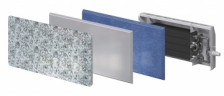 Дизайн-конвектор Glasskon напольного и настенного монтажа GLK H F V 80.180.1820 AAA 95/85 глубина 80 мм, высота 180 мм, длина 1820 мм Температура теплоносителя: 95/85
