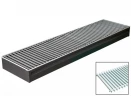 Конвектор КЗТО Бриз 300х120х800 U (5 Ал 12 втулки черные) внутрипольный, естественная конвекция, ширина 300 мм, высота 120 мм, длина 800 мм, мощность 463 Вт.