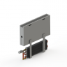 Конвектор настенного крепления Itermic ITF.400.150.2900/W/RAL 9016 естественная конвекция, высотой 400 мм, шириной 150 мм, длиной 2900 мм, цвет - белый