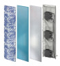 Дизайн-конвектор Glasskon напольного и настенного монтажа GLK V F V 115.450.2020 AAA 95/85 глубина 115 мм, высота 450 мм, длина 2020 мм Температура теплоносителя: 95/85