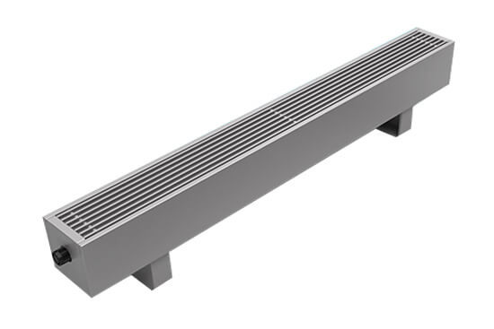 Конвектор напольного и настенного монтажа Varmann Ntherm MiniKon MKFV 180.135.2000 RAL1012 L ширина 135 мм, высота 180 мм, длина 2000 мм